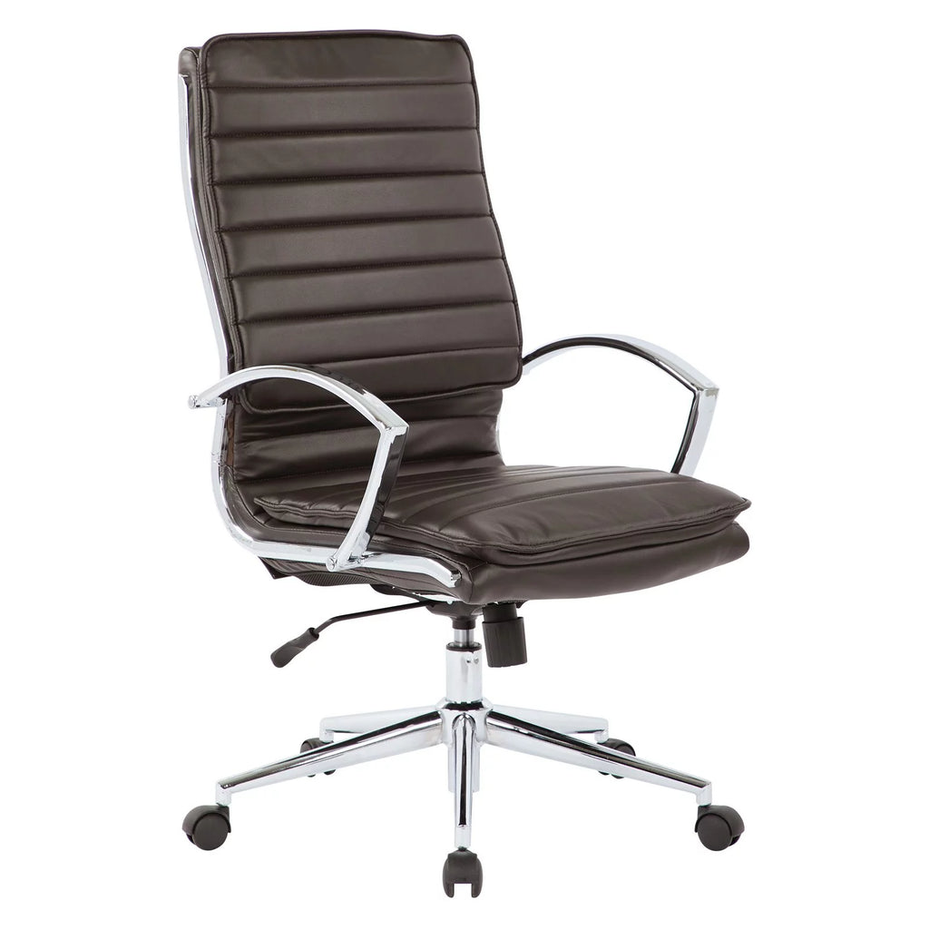 White Faux Leather High Back Manager's Chair G949817