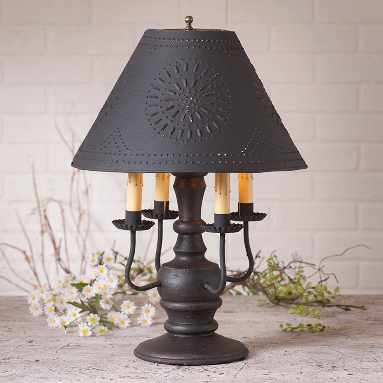 Americana Red Lamp Base I644
