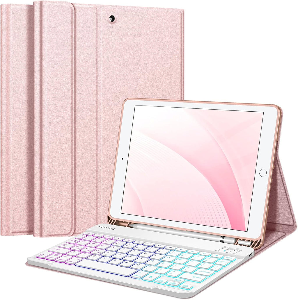 Composition Keyboard Case for iPad 10.2 Inch with Bluetooth Keyboard W7022