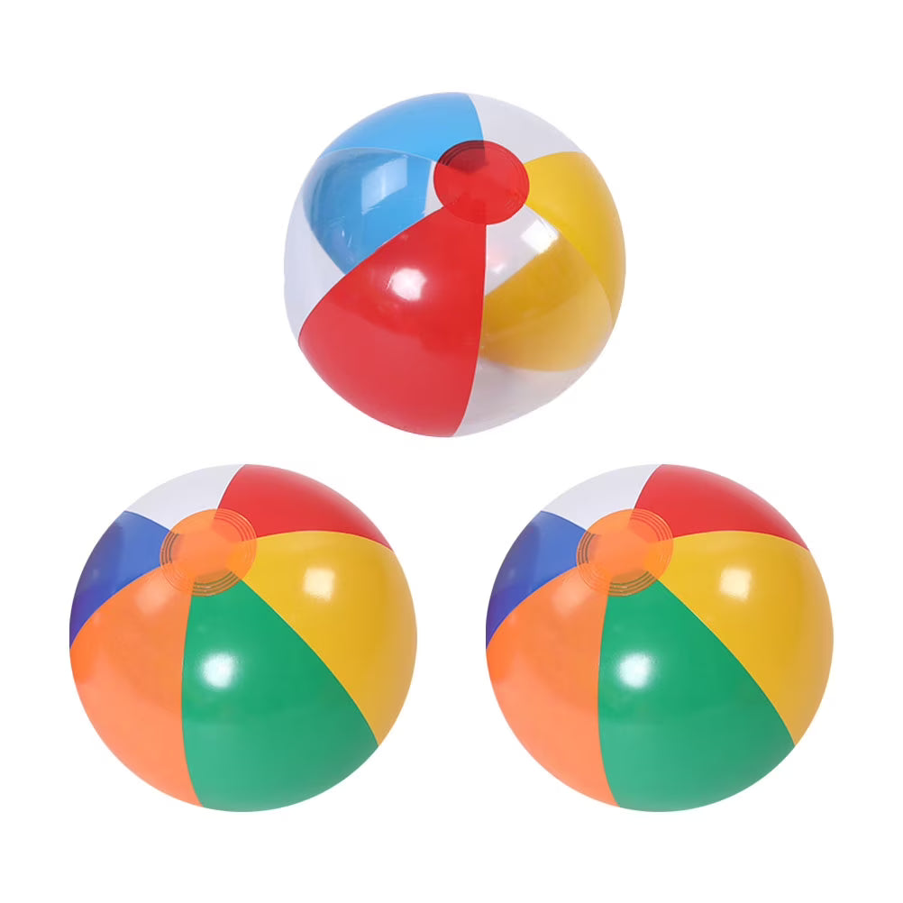3Pcs Inflatable Beach Ball Pool Water Toy D8022