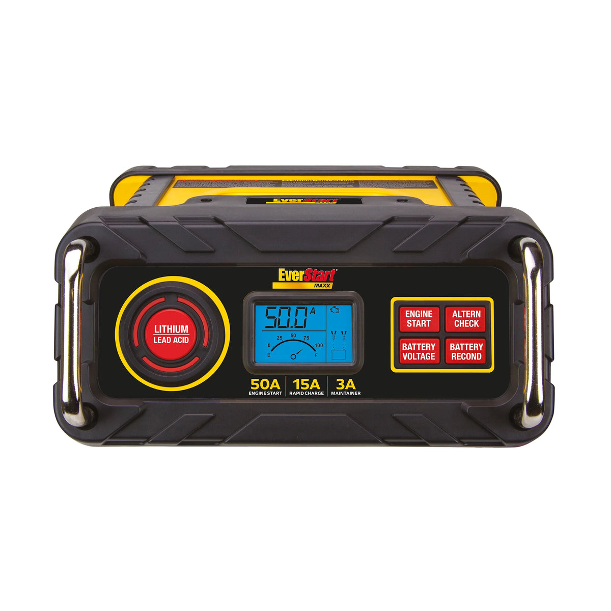 15 Amp Automotive Battery Charger with 50 Amp Engine Start U507