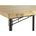Bamboo Kitchen Cart in Bronze Anthracite - Brown - Wood E4995