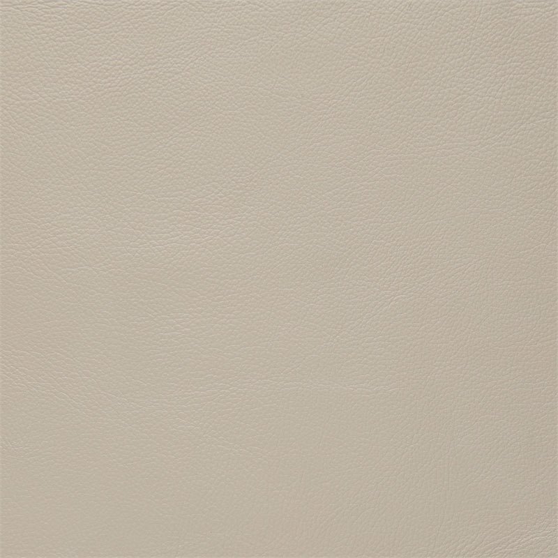 19" Plywood and Leather Chair in Cream W10865