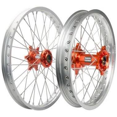 Black Rim Front Rear Wheel 160 x 21 / 215 x 19 G2913