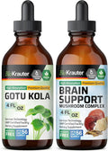 Gotu Kola and Mushroom Tincture 4 Fl. Oz. S7789