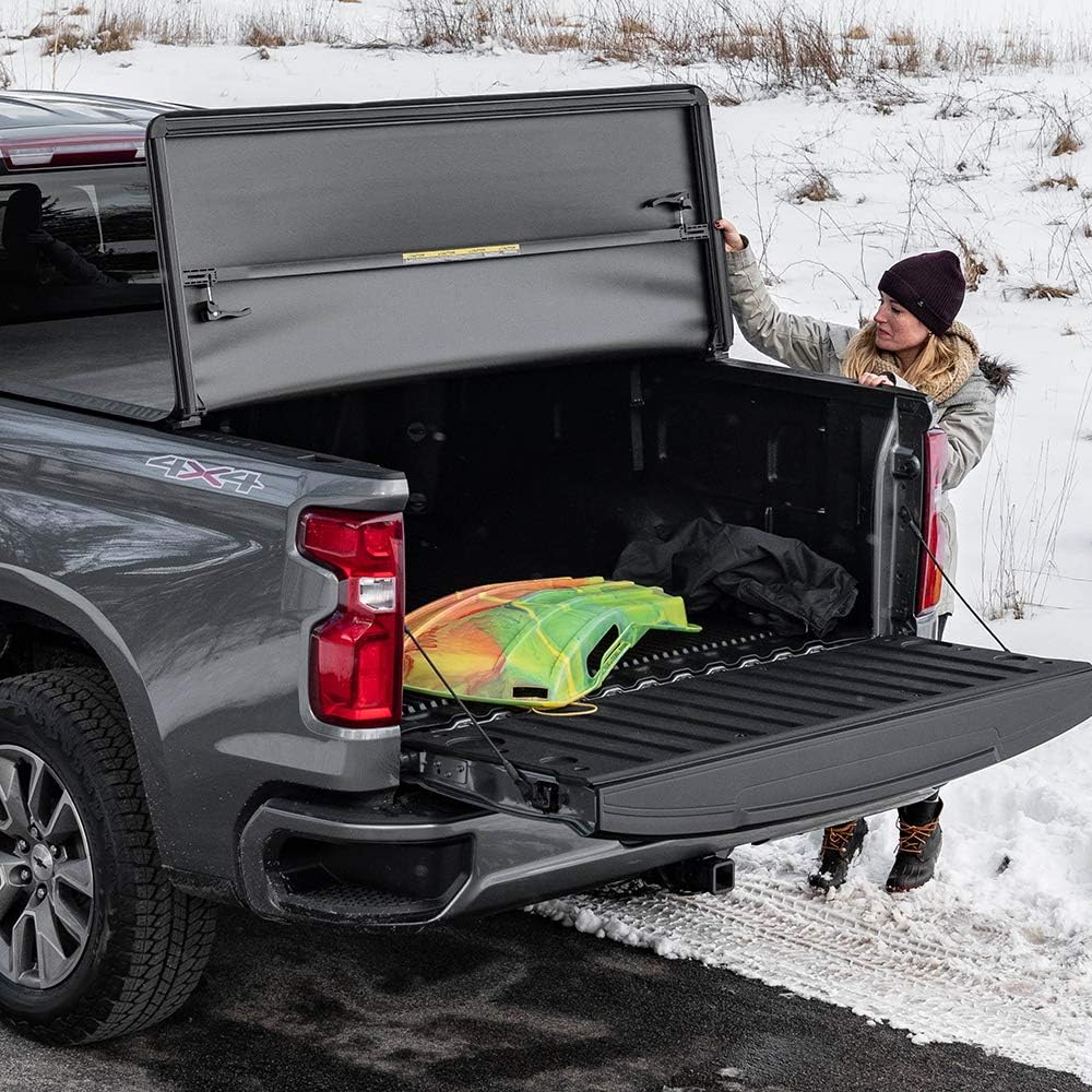 Soft Tri-Fold Truck Bed Tonneau Cover B2370