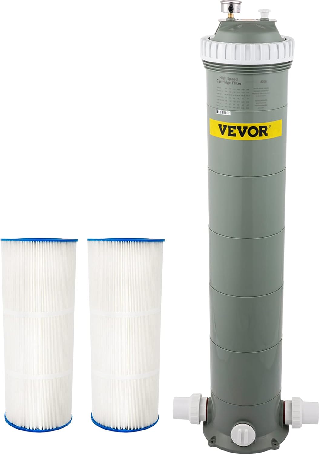 194Sq. Ft Polyester Cartridge Pool Filter System S201410