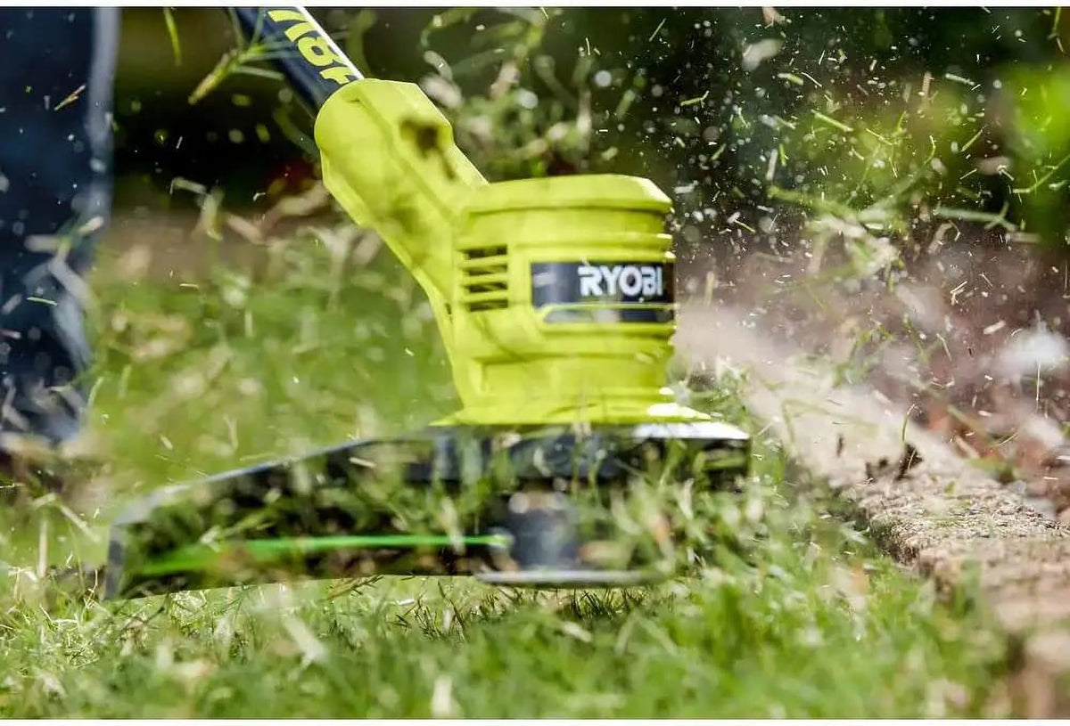 18V Cordless Battery String Trimmer with 4.0 Ah Battery and Charger D58743