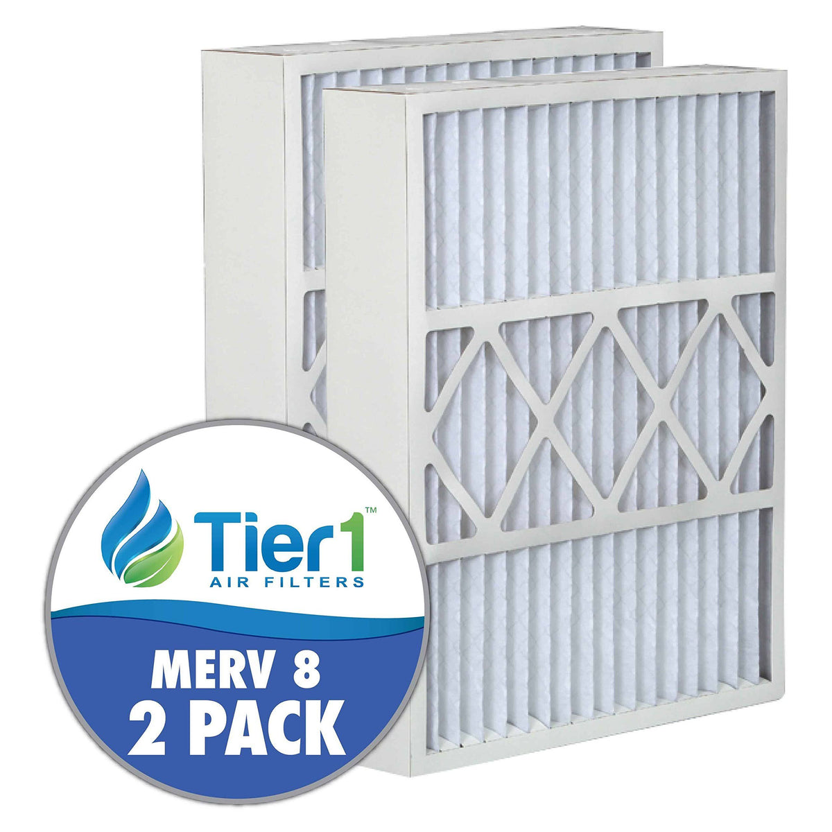 20x25x5 MERV 8 Air Filter 2 Pack V9332