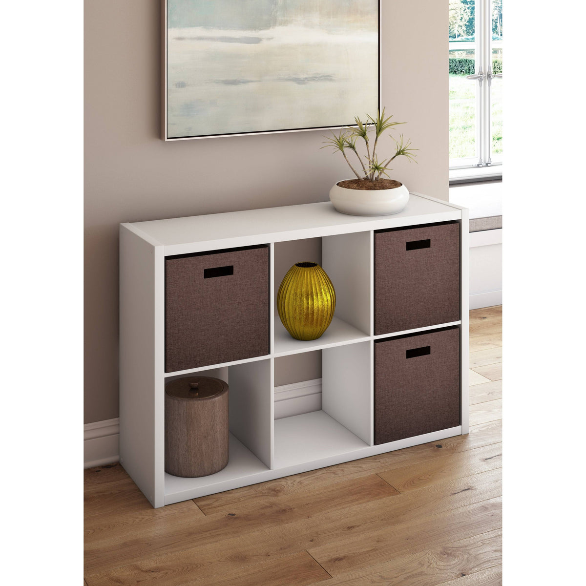White Cube Bookcase R10550